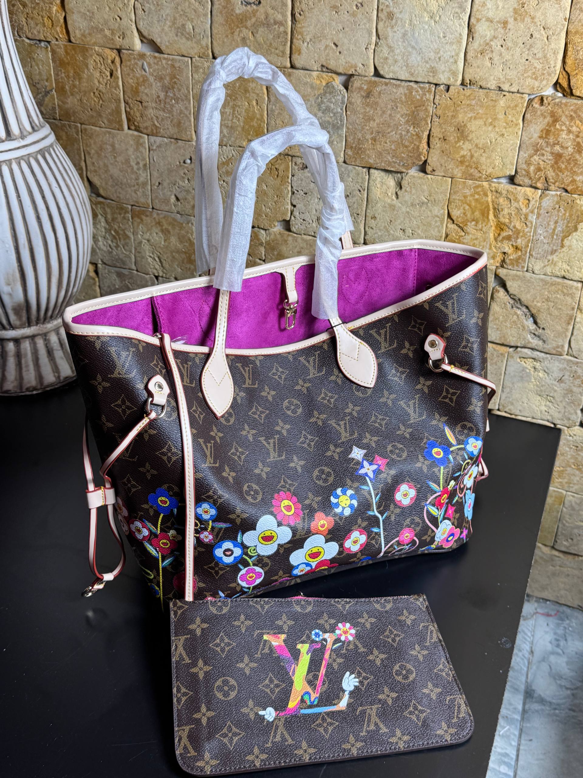 Louis Vuitton Neverfull Murakami Monogram Flowers - Limited Edition