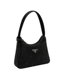 Prada With Crystals Mini Bag -Black