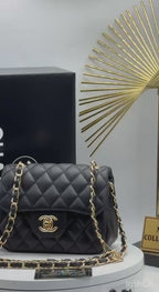 Chanel 1.55 White Bag