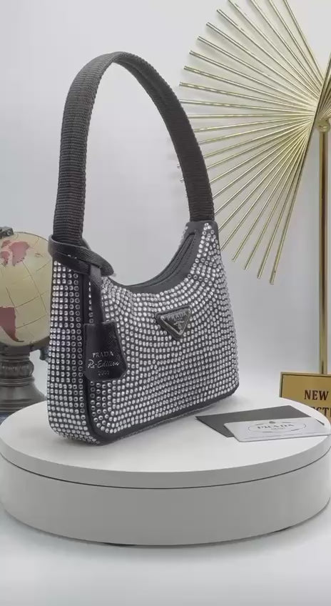 Prada With Crystals Mini Bag