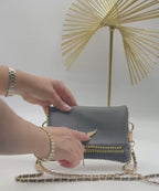 Zadig & Voltaire Small Bag με χρυσή αλυσίδα