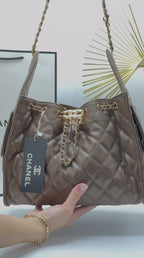 CHANEL 25 Μαύρη Τσάντα - Medium