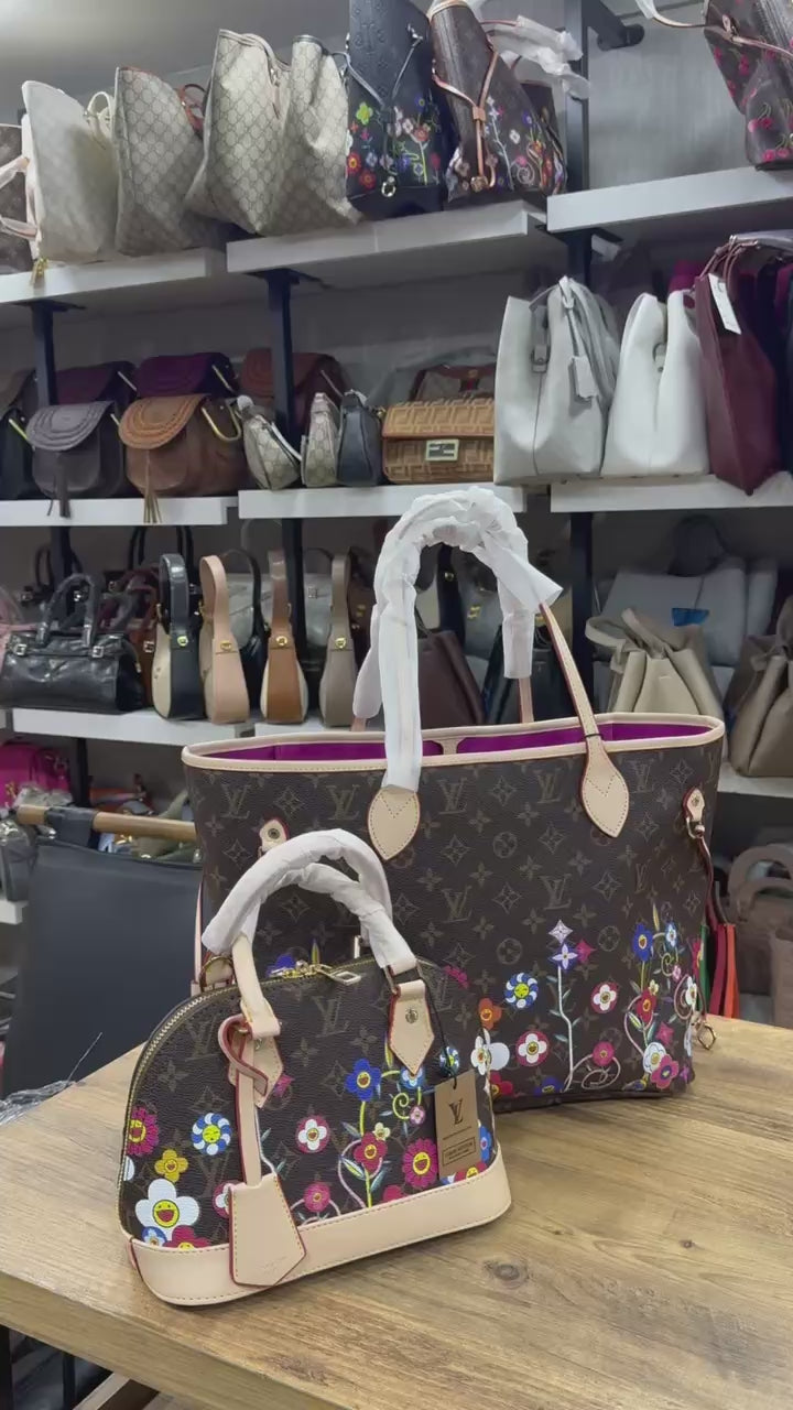 Louis Vuitton Neverfull Murakami Monogram Flowers - Limited Edition