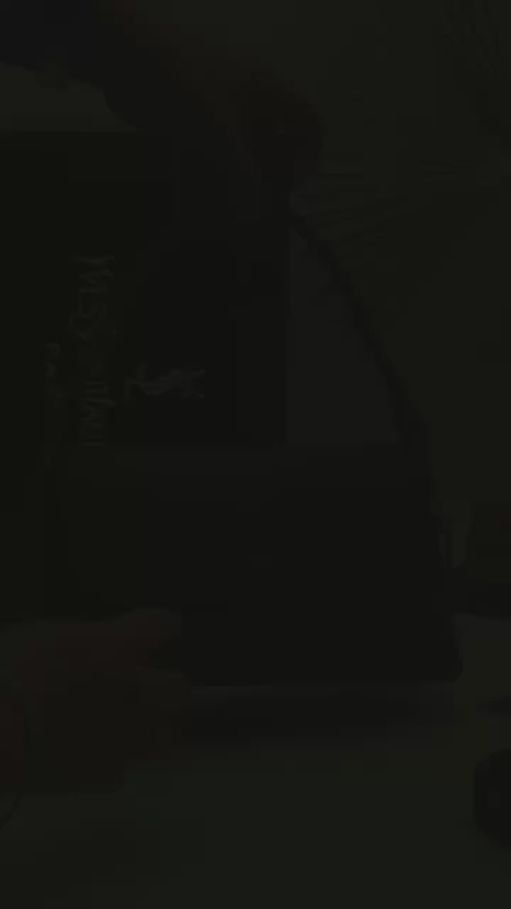 YSL Saint Laurent Structured Shoulder Bag – Black