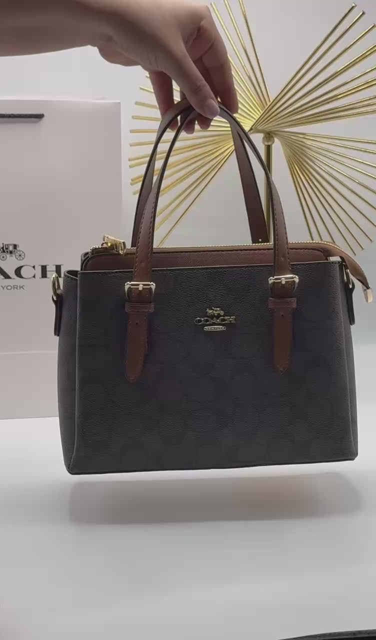 Coach Mollie Tote 25 - Μπεζ