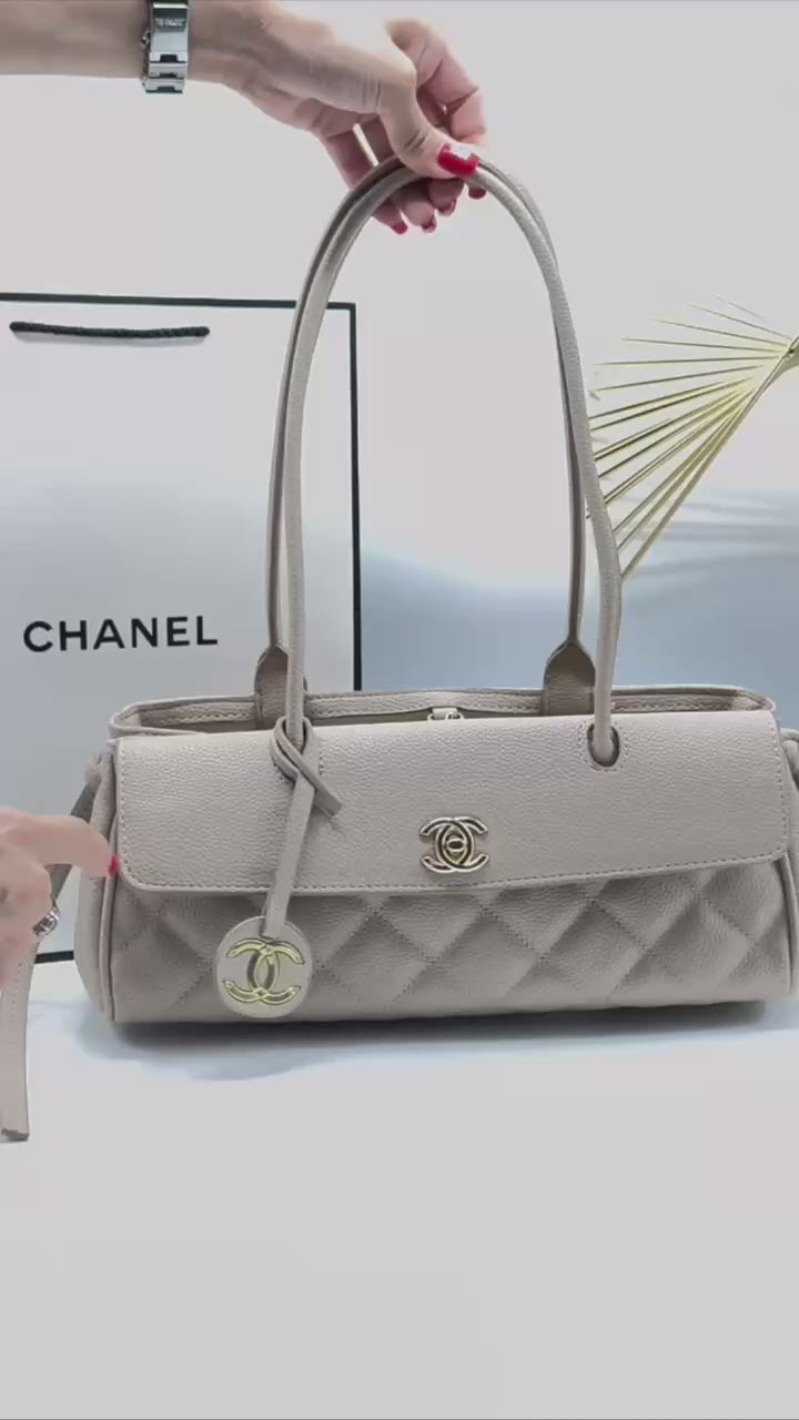 Chanel Bowling Bag – Μπορντό